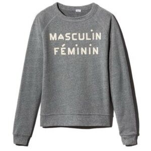 Clare V Masculin Feminin Sweatshirt